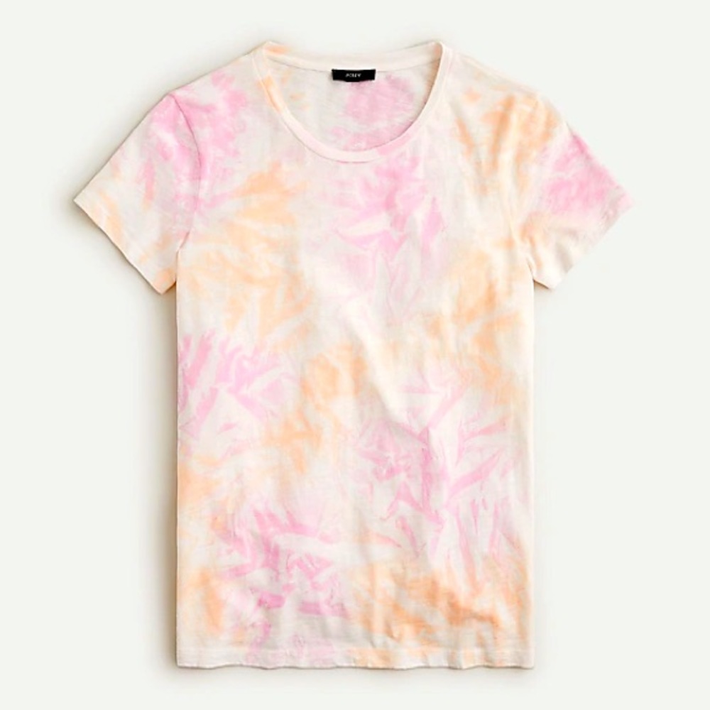 J Crew Vintage Cotton Tie Dye T-Shirt